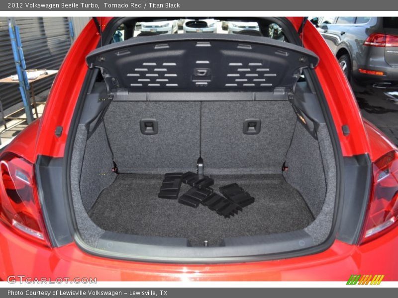 Tornado Red / Titan Black 2012 Volkswagen Beetle Turbo