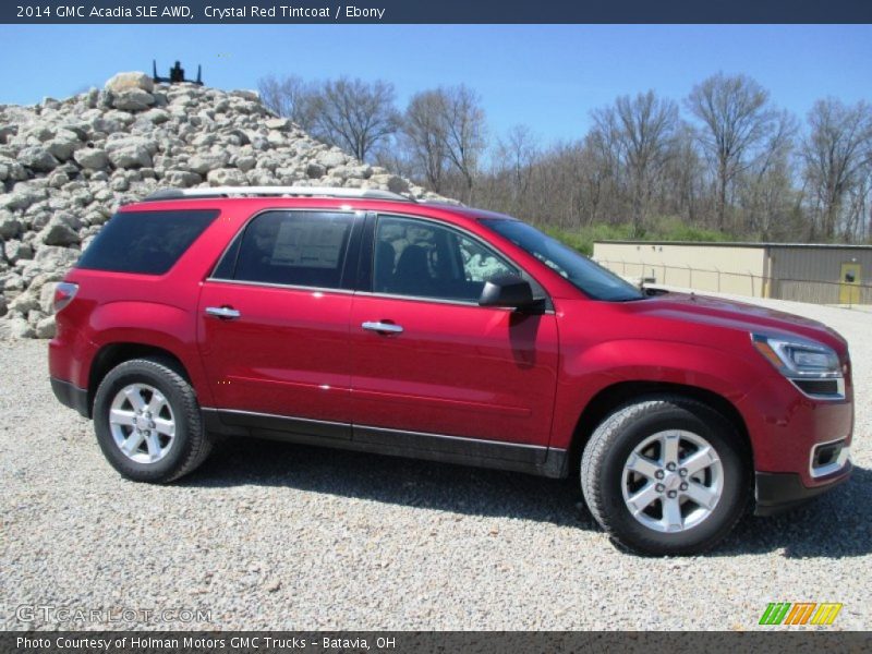Crystal Red Tintcoat / Ebony 2014 GMC Acadia SLE AWD