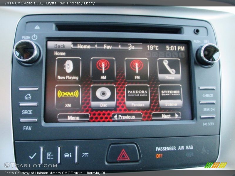 Crystal Red Tintcoat / Ebony 2014 GMC Acadia SLE