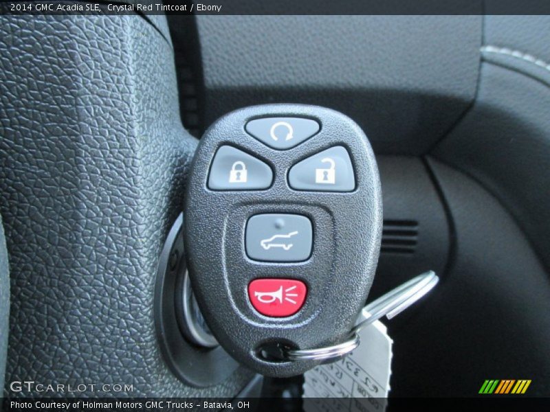 Crystal Red Tintcoat / Ebony 2014 GMC Acadia SLE
