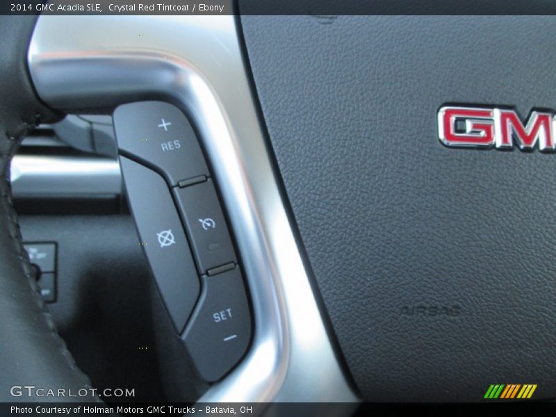 Crystal Red Tintcoat / Ebony 2014 GMC Acadia SLE