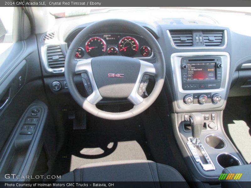 Crystal Red Tintcoat / Ebony 2014 GMC Acadia SLE