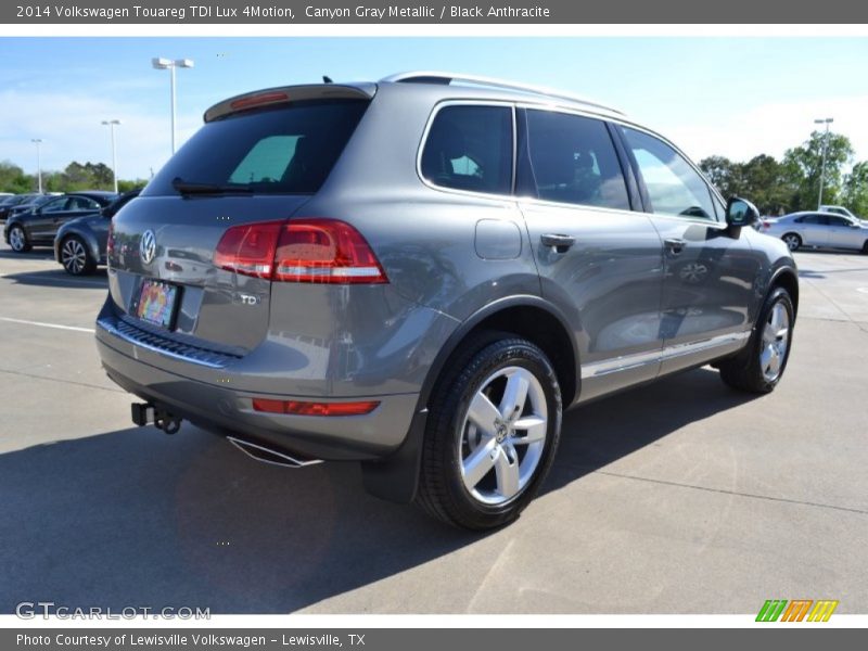 Canyon Gray Metallic / Black Anthracite 2014 Volkswagen Touareg TDI Lux 4Motion