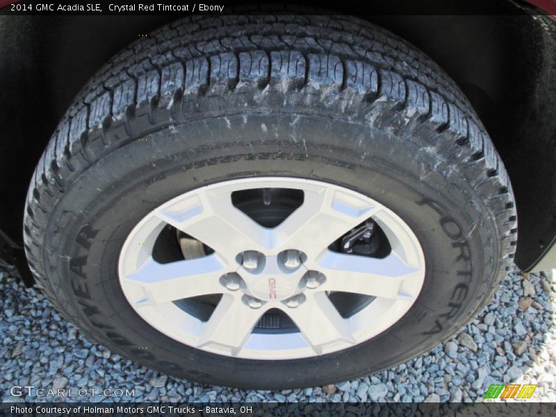 Crystal Red Tintcoat / Ebony 2014 GMC Acadia SLE