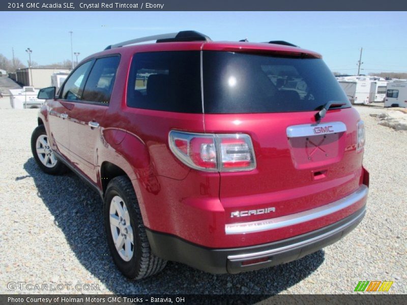 Crystal Red Tintcoat / Ebony 2014 GMC Acadia SLE