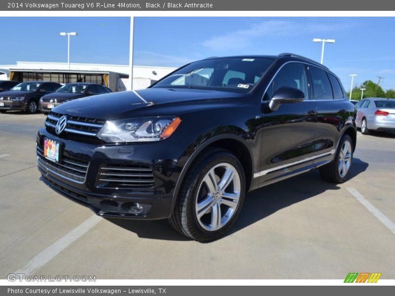 Black / Black Anthracite 2014 Volkswagen Touareg V6 R-Line 4Motion