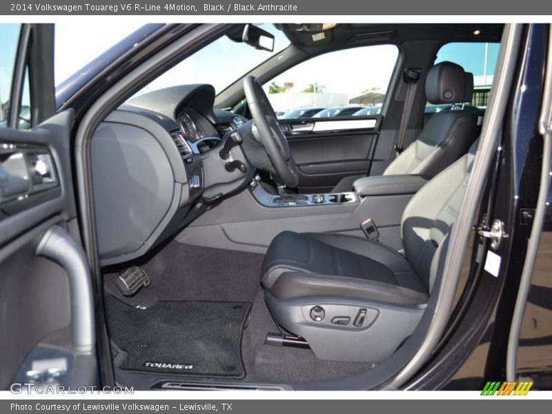  2014 Touareg V6 R-Line 4Motion Black Anthracite Interior