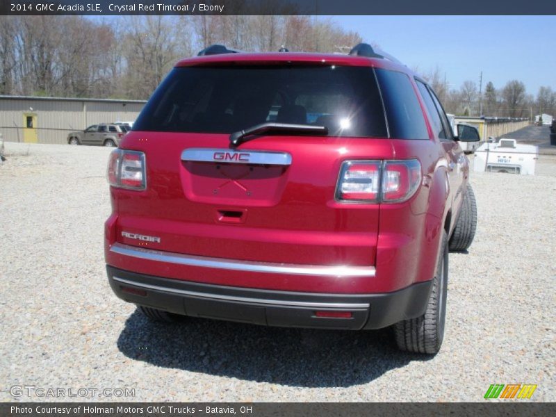 Crystal Red Tintcoat / Ebony 2014 GMC Acadia SLE