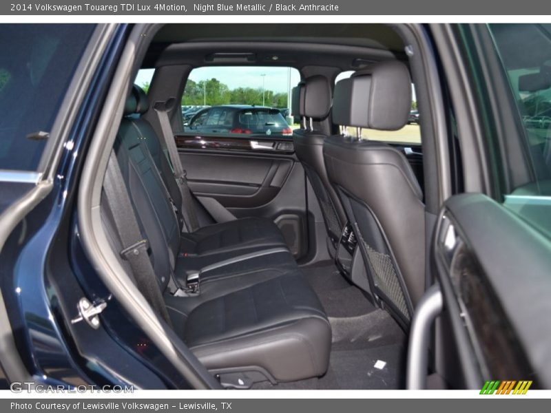 Night Blue Metallic / Black Anthracite 2014 Volkswagen Touareg TDI Lux 4Motion