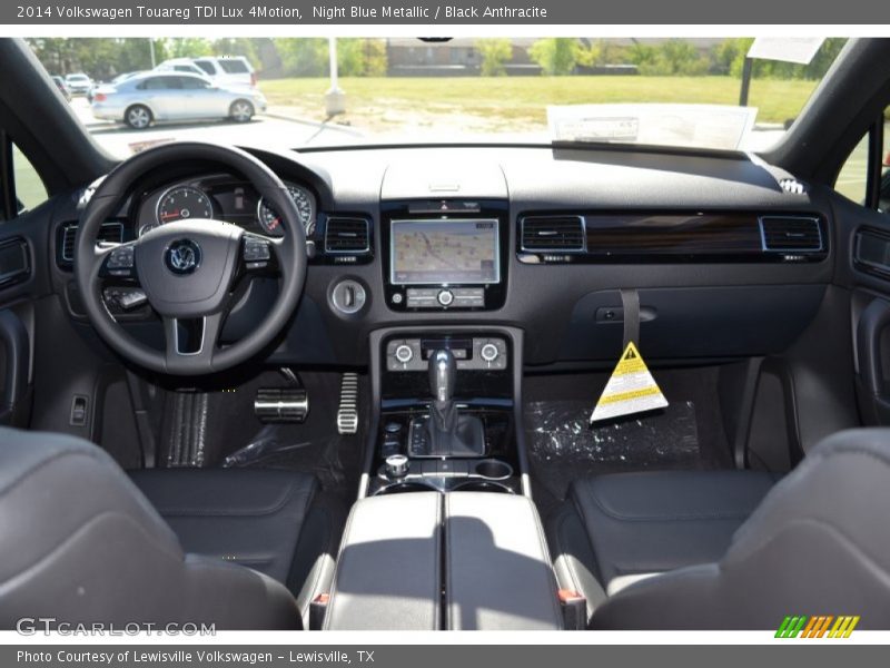 Night Blue Metallic / Black Anthracite 2014 Volkswagen Touareg TDI Lux 4Motion
