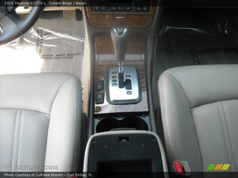Golden Beige / Beige 2005 Hyundai XG350 L