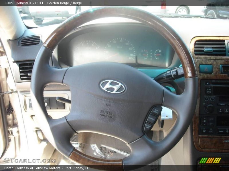 Golden Beige / Beige 2005 Hyundai XG350 L
