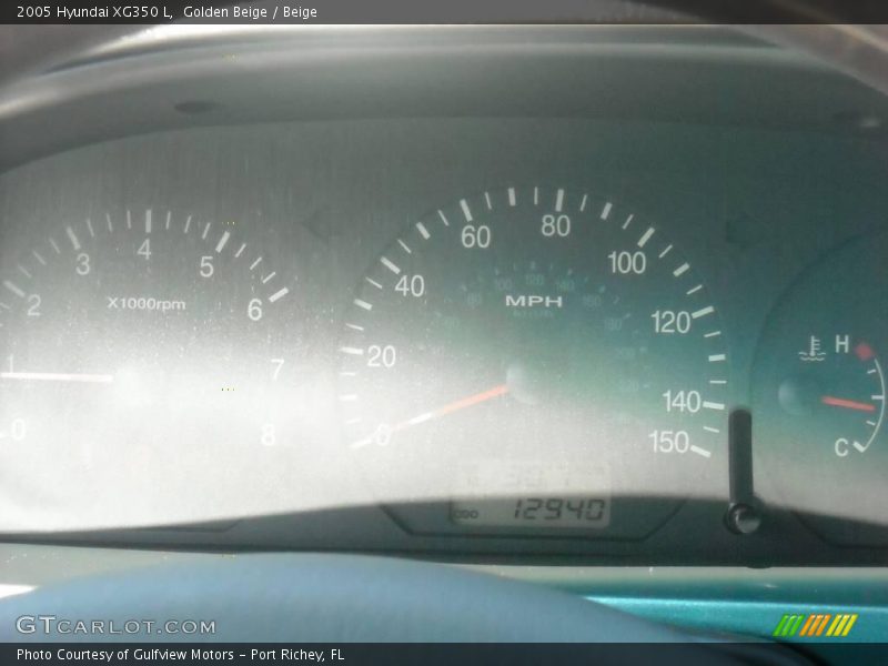 Golden Beige / Beige 2005 Hyundai XG350 L