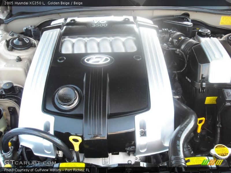 Golden Beige / Beige 2005 Hyundai XG350 L