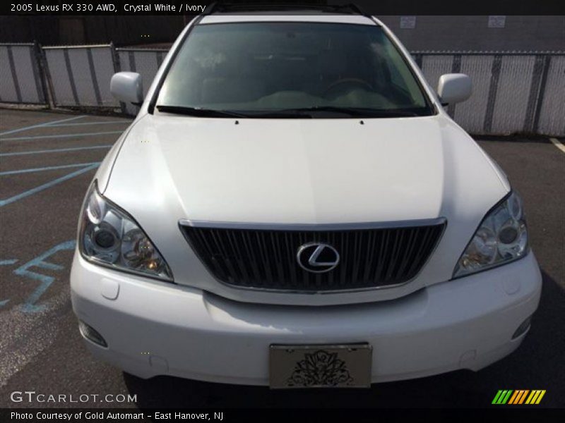 Crystal White / Ivory 2005 Lexus RX 330 AWD