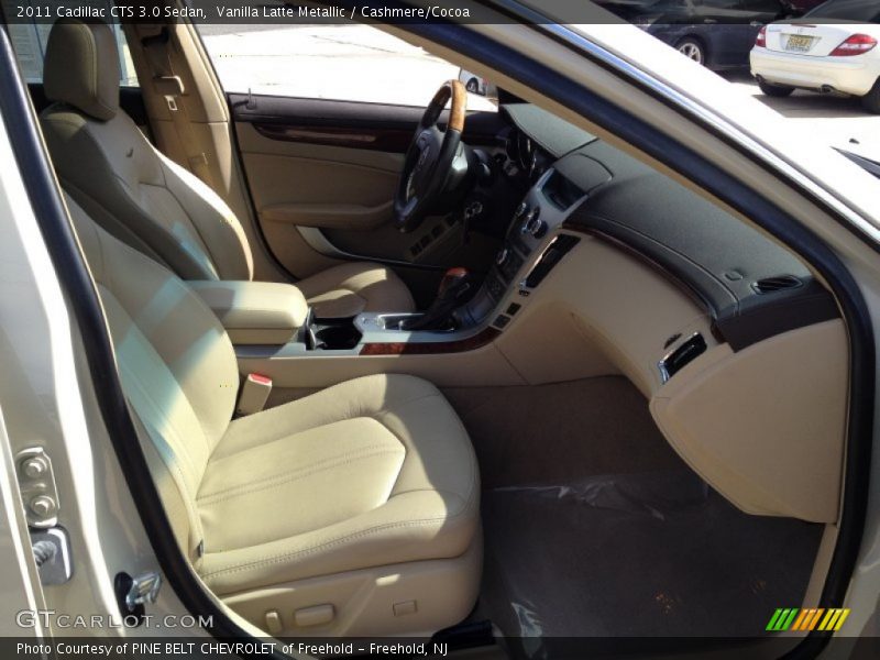 Vanilla Latte Metallic / Cashmere/Cocoa 2011 Cadillac CTS 3.0 Sedan
