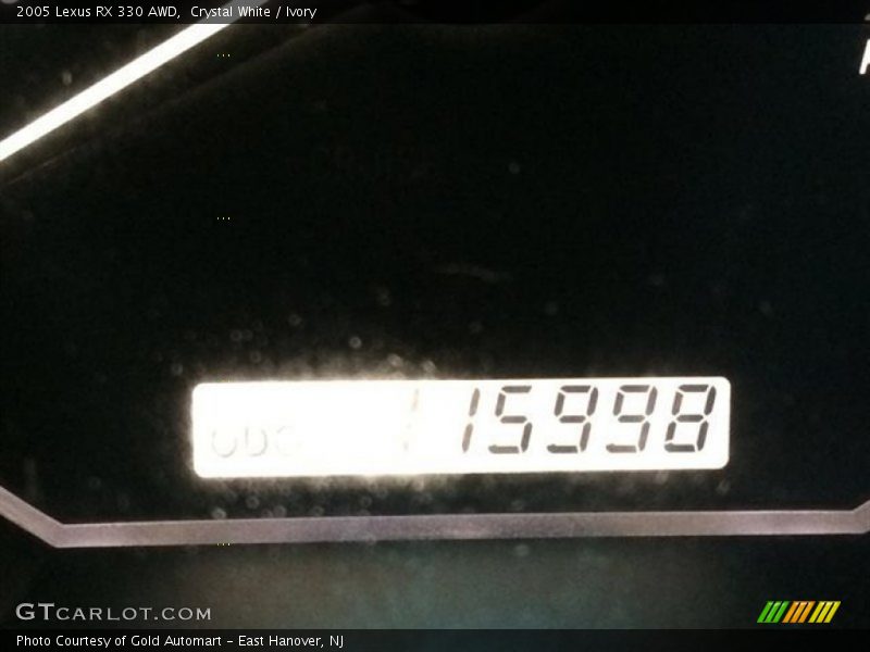 Crystal White / Ivory 2005 Lexus RX 330 AWD