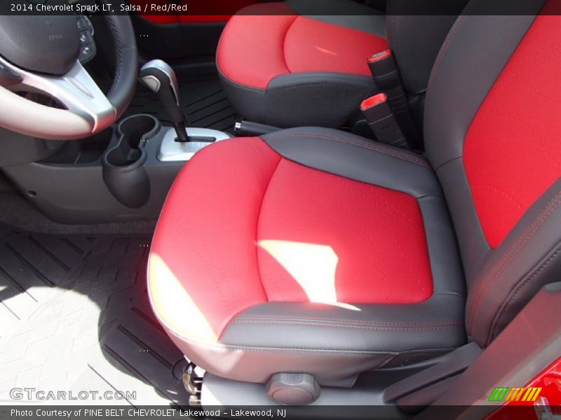 Salsa / Red/Red 2014 Chevrolet Spark LT