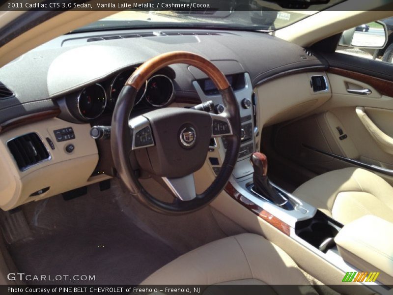 Vanilla Latte Metallic / Cashmere/Cocoa 2011 Cadillac CTS 3.0 Sedan