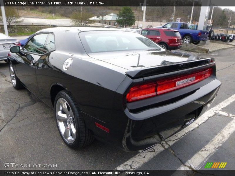 Black / Dark Slate Gray 2014 Dodge Challenger R/T Plus
