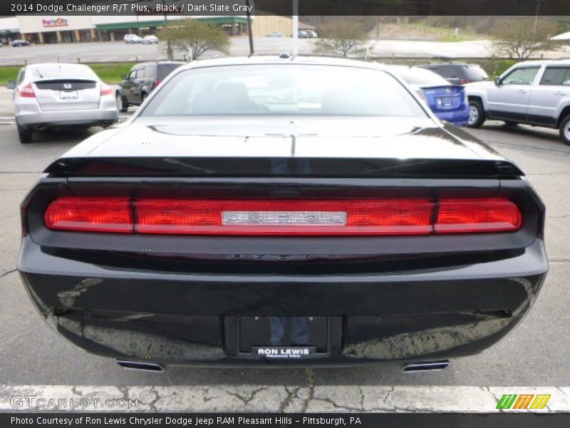 Black / Dark Slate Gray 2014 Dodge Challenger R/T Plus