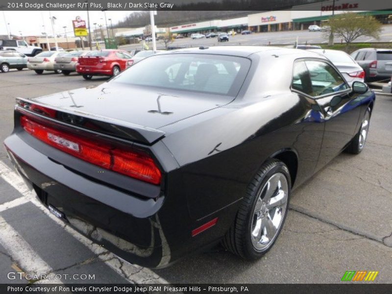Black / Dark Slate Gray 2014 Dodge Challenger R/T Plus