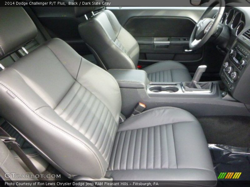 Black / Dark Slate Gray 2014 Dodge Challenger R/T Plus
