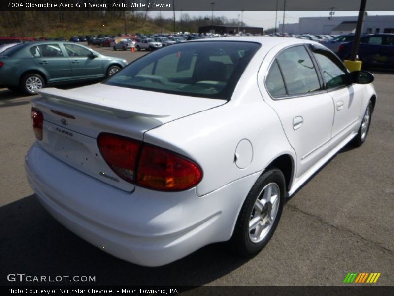 Arctic White / Pewter 2004 Oldsmobile Alero GL1 Sedan