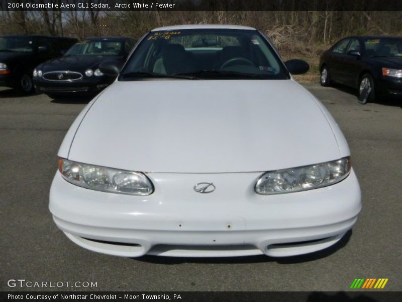 Arctic White / Pewter 2004 Oldsmobile Alero GL1 Sedan