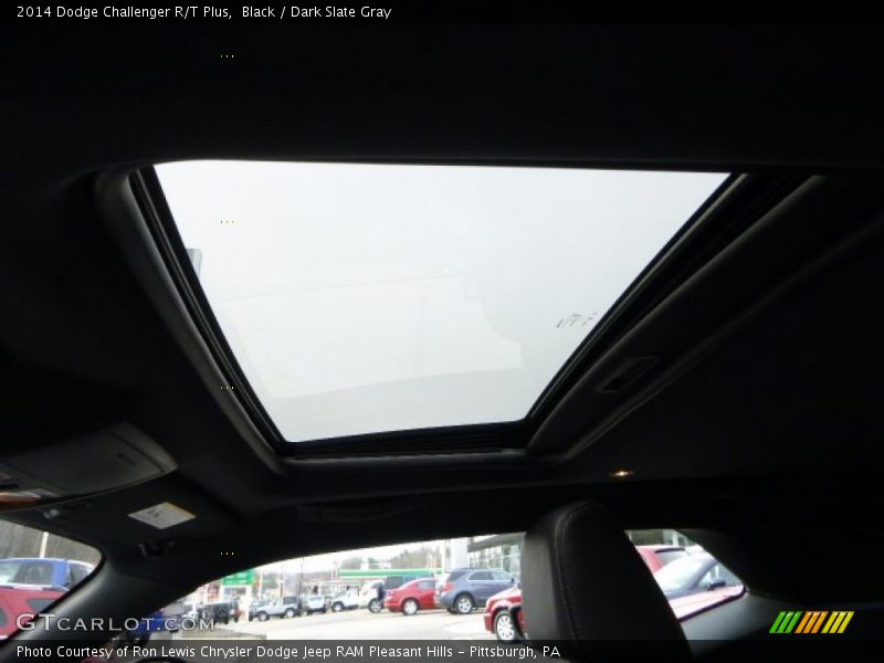 Black / Dark Slate Gray 2014 Dodge Challenger R/T Plus