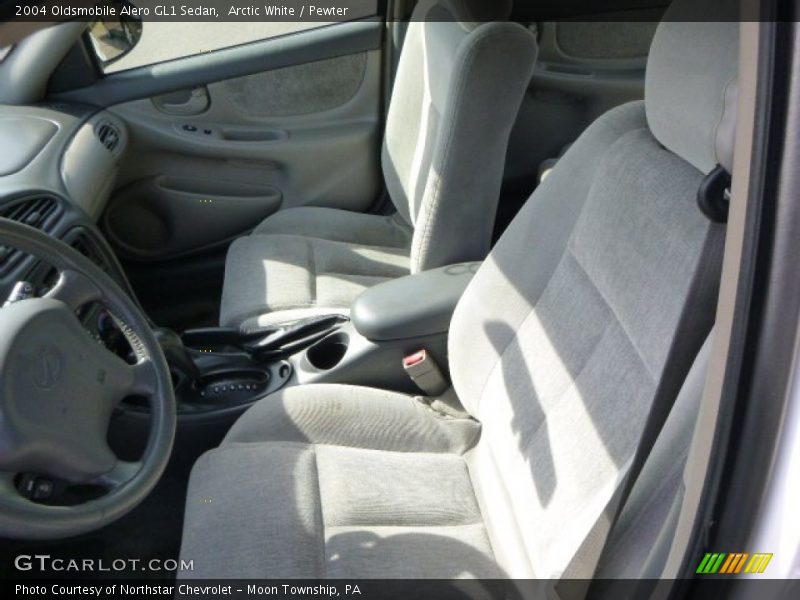 Arctic White / Pewter 2004 Oldsmobile Alero GL1 Sedan