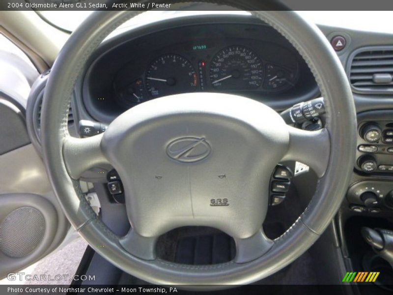 Arctic White / Pewter 2004 Oldsmobile Alero GL1 Sedan