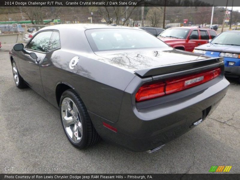Granite Crystal Metallic / Dark Slate Gray 2014 Dodge Challenger R/T Plus