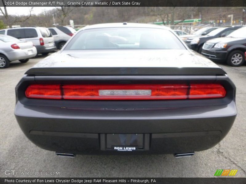 Granite Crystal Metallic / Dark Slate Gray 2014 Dodge Challenger R/T Plus