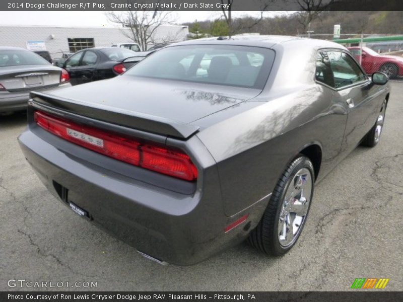 Granite Crystal Metallic / Dark Slate Gray 2014 Dodge Challenger R/T Plus