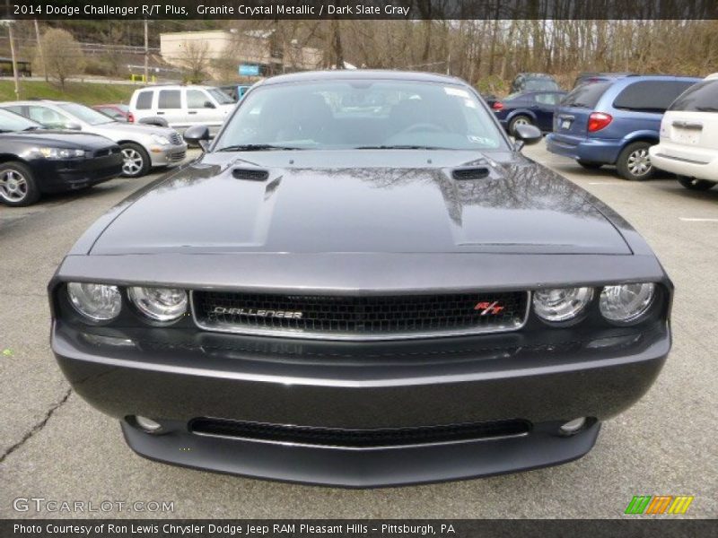 Granite Crystal Metallic / Dark Slate Gray 2014 Dodge Challenger R/T Plus