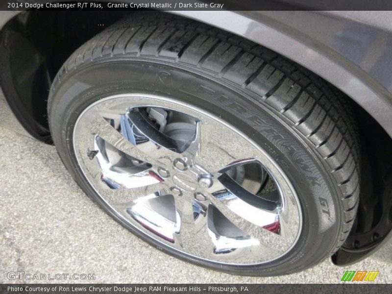 Granite Crystal Metallic / Dark Slate Gray 2014 Dodge Challenger R/T Plus