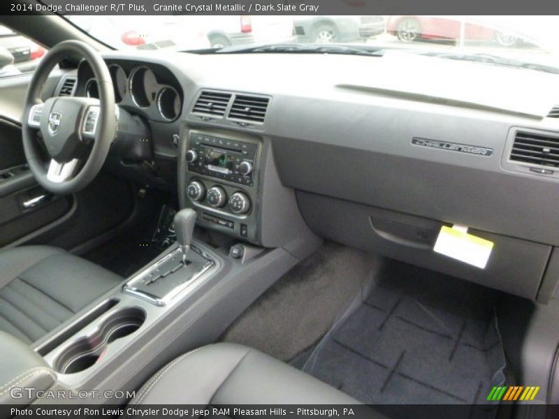 Granite Crystal Metallic / Dark Slate Gray 2014 Dodge Challenger R/T Plus