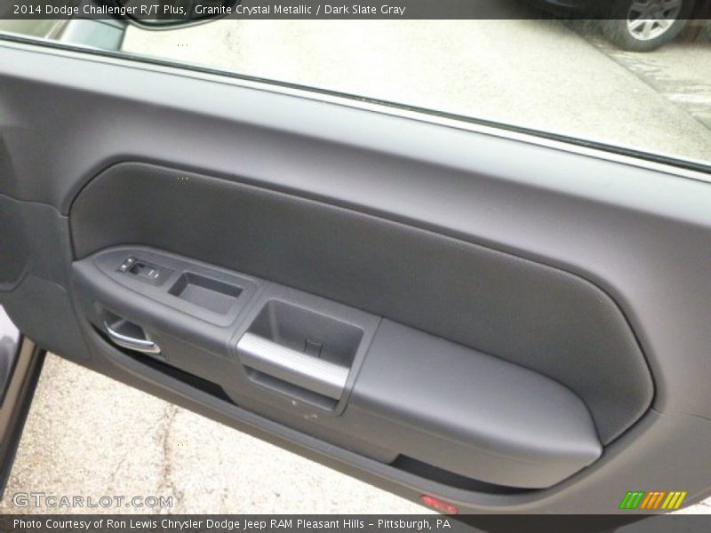 Granite Crystal Metallic / Dark Slate Gray 2014 Dodge Challenger R/T Plus