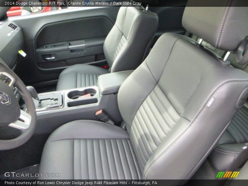 Granite Crystal Metallic / Dark Slate Gray 2014 Dodge Challenger R/T Plus