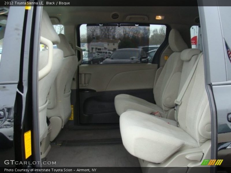 Black / Bisque 2012 Toyota Sienna LE