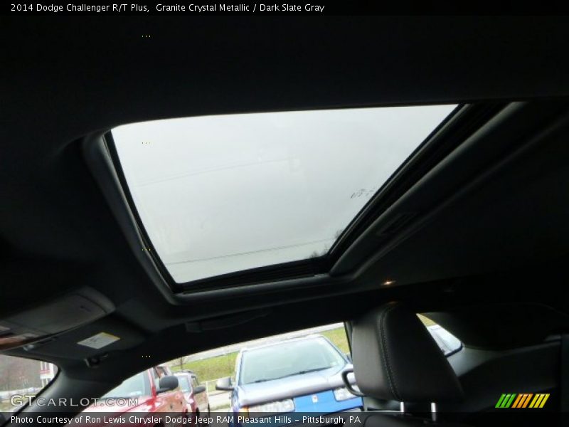 Granite Crystal Metallic / Dark Slate Gray 2014 Dodge Challenger R/T Plus