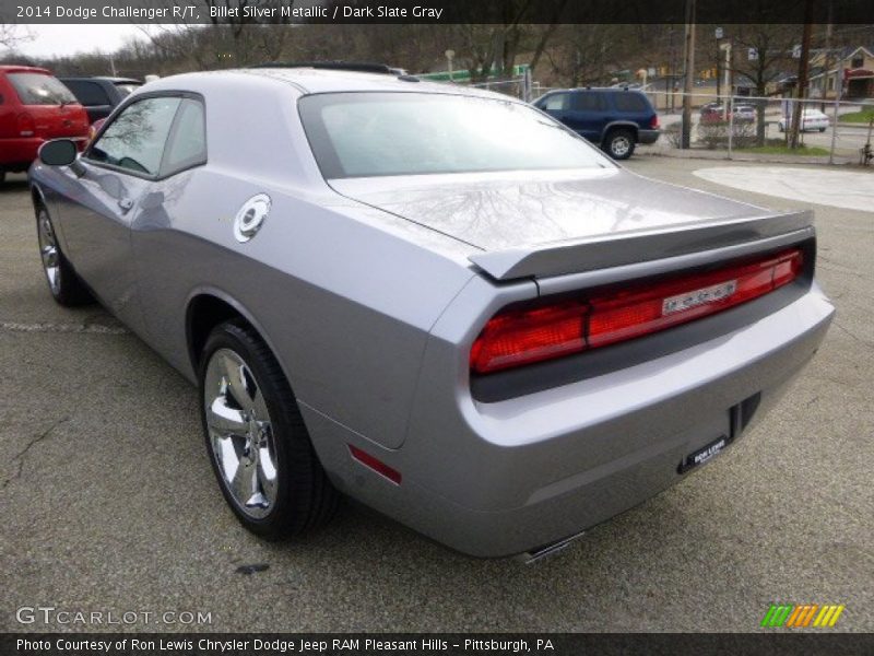 Billet Silver Metallic / Dark Slate Gray 2014 Dodge Challenger R/T