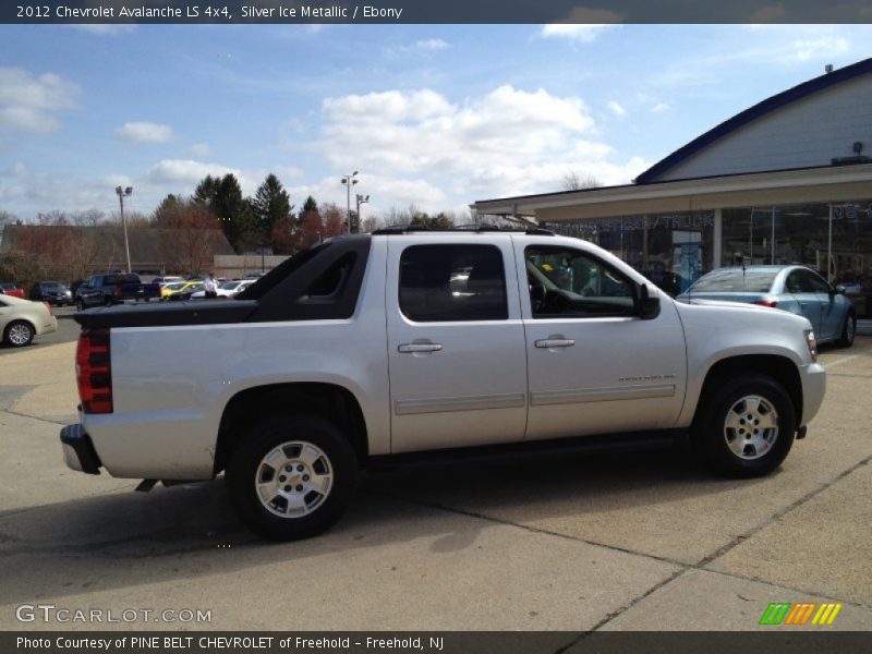 Silver Ice Metallic / Ebony 2012 Chevrolet Avalanche LS 4x4