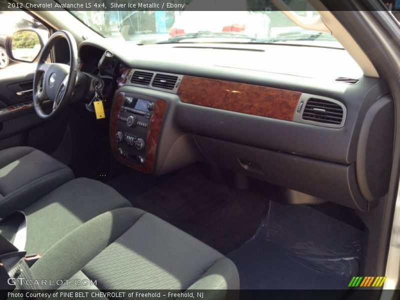 Silver Ice Metallic / Ebony 2012 Chevrolet Avalanche LS 4x4