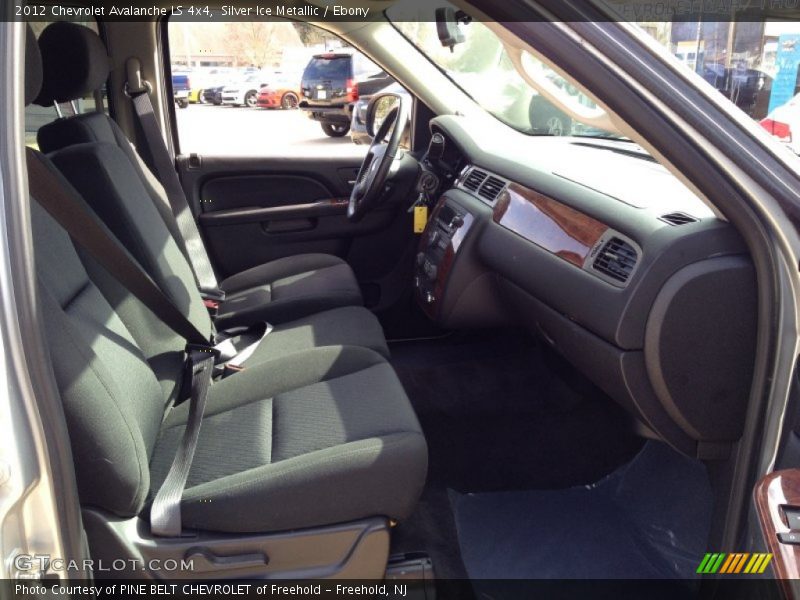 Silver Ice Metallic / Ebony 2012 Chevrolet Avalanche LS 4x4