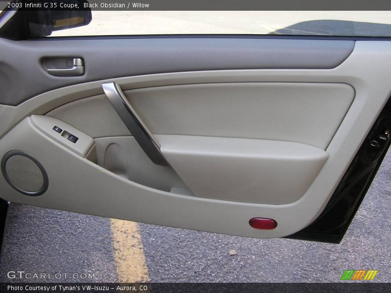Black Obsidian / Willow 2003 Infiniti G 35 Coupe