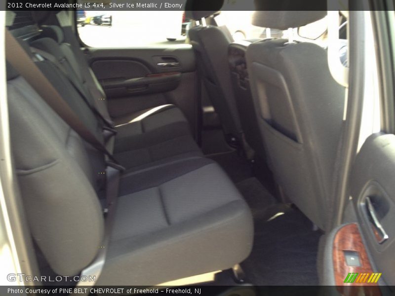 Silver Ice Metallic / Ebony 2012 Chevrolet Avalanche LS 4x4