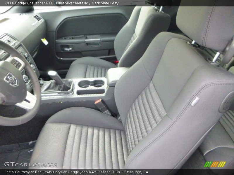 Billet Silver Metallic / Dark Slate Gray 2014 Dodge Challenger R/T