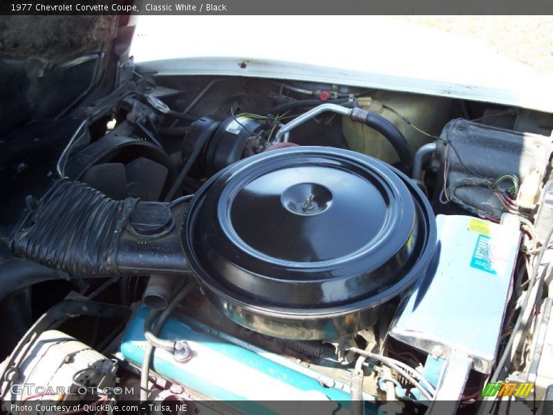  1977 Corvette Coupe Engine - 350 cid OHV 16-Valve V8